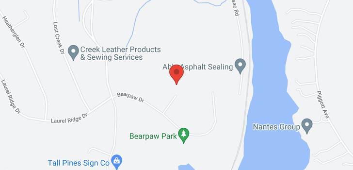 map of Lot # 511 0 Bearpaw Drive